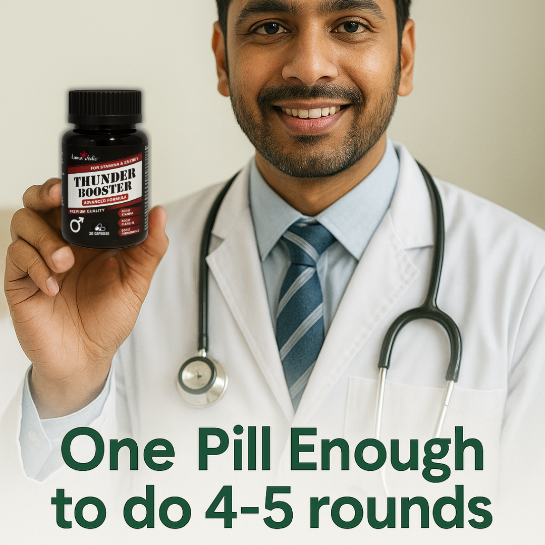 Kamavedic™ ThunderBooster 30 Capsule Bottle