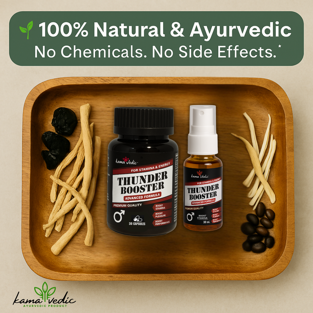 Kamavedic™ Thunder Booster Combo For Men