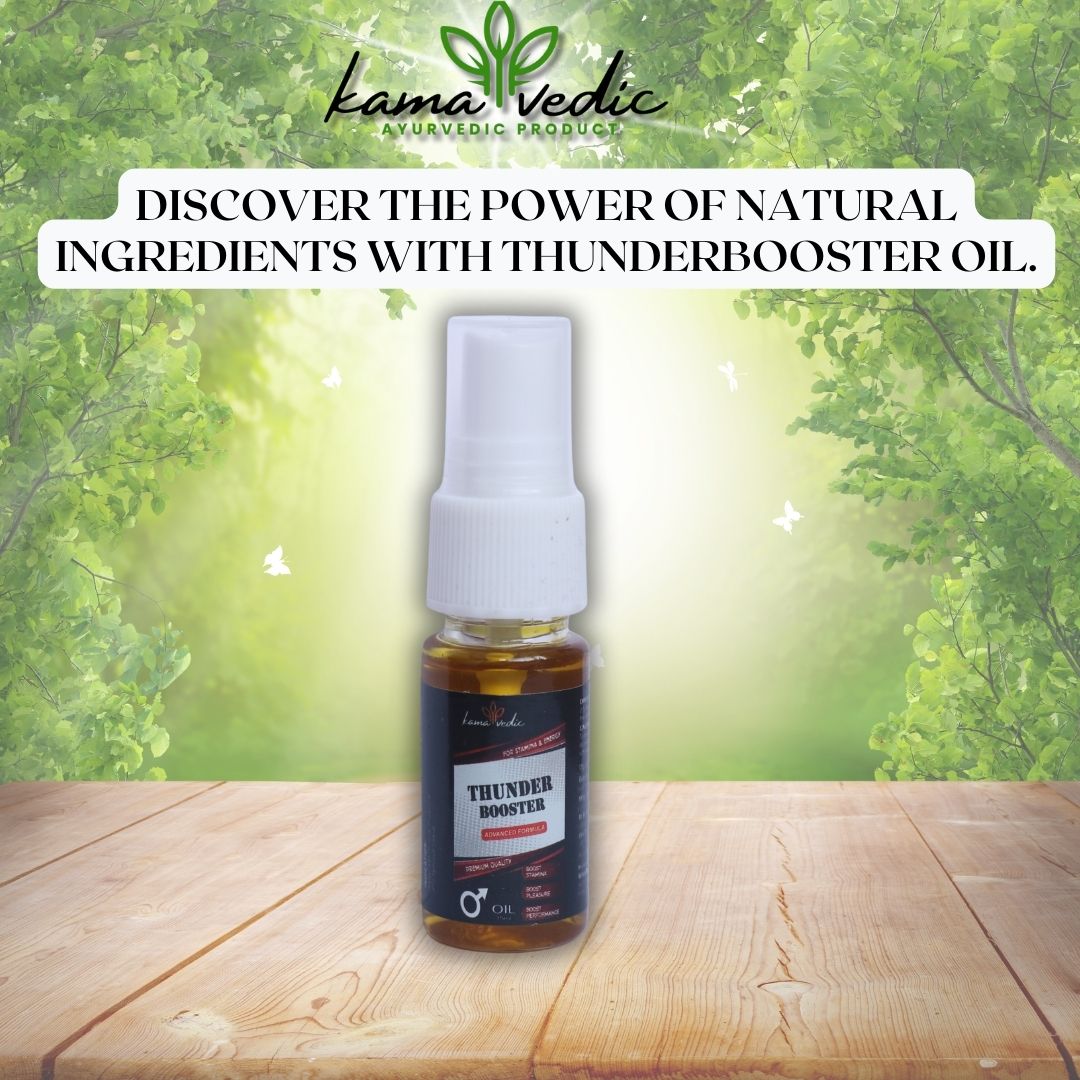 Kamavedic's ThunderBooster 15ml Oil