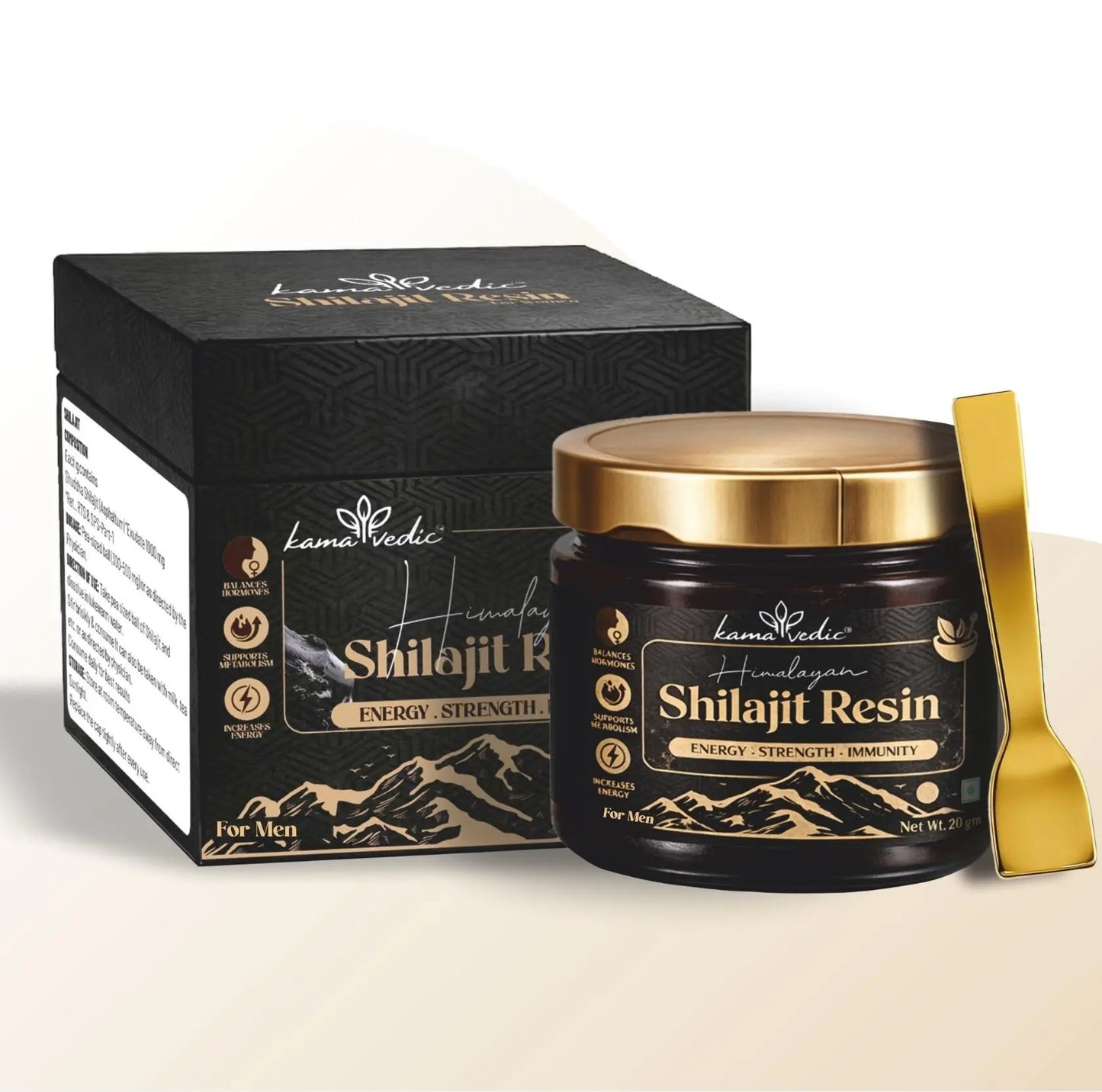 Kamavedic Shilajit Resin for Men