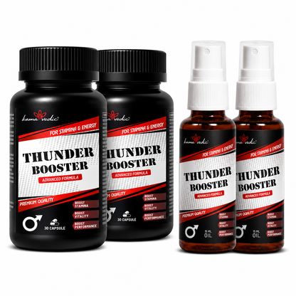 Kamavedic™ ThunderBooster Capsule and Oil (combo)