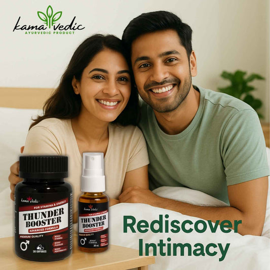 Kamavedic ThunderBooster Ayurvedic stamina booster capsules for men