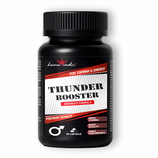 Kamavedic ThunderBooster Capsule — advanced Ayurvedic formula for men stamina and vitality India