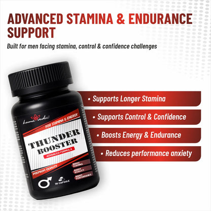 ThunderBooster Capsule benefits — stamina, performance and Ayurvedic wellness support for men